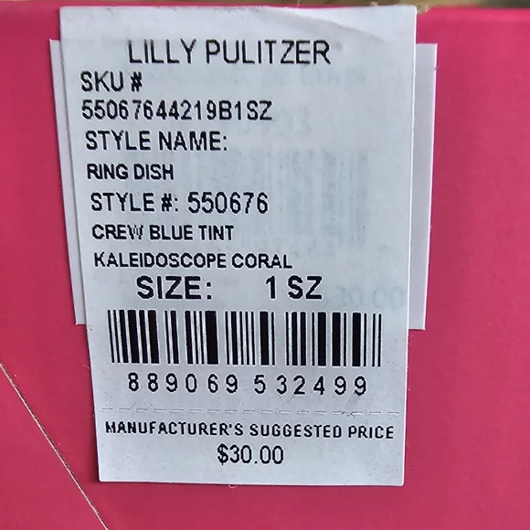 Lilly Pulitzer Starfish Ring Holder New in Box - Picture 2 of 2